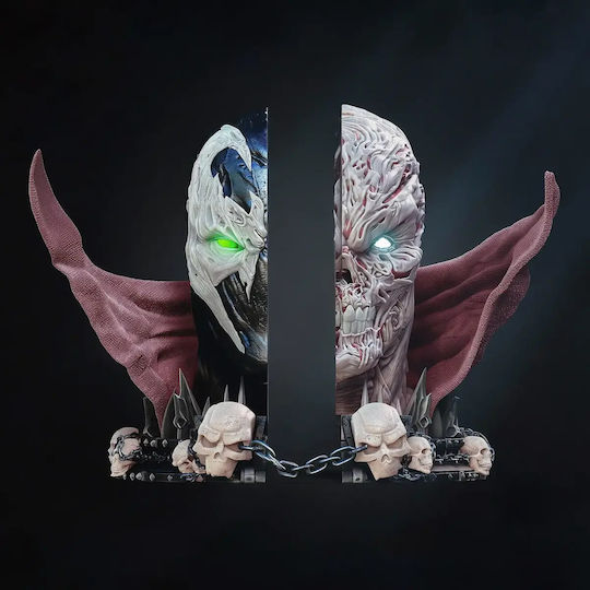 Unpainted 3D Figure Spawn Book Holder 3D Printing Models Painting DIY Gift Colors 15.2 Cm 1:12