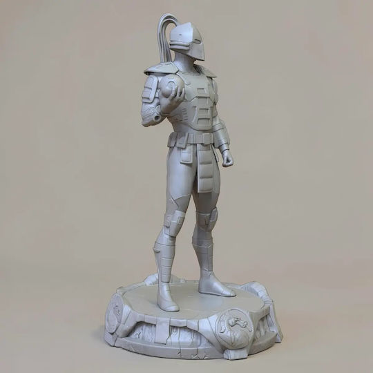 Unpainted 3D Figure Cyrax Mortal Kombat 3D Model Painting DIY Gift Colors 15.2 Cm 1:12