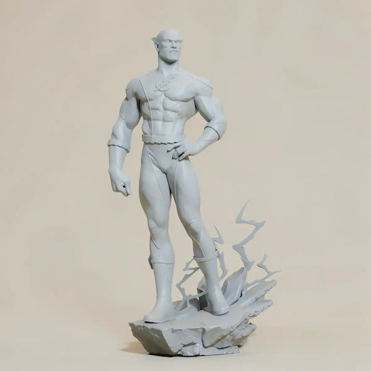 Unpainted 3d Figur Flash Barry Allen 3d Bemalung Diy Geschenk Farben 30 Cm 1:6