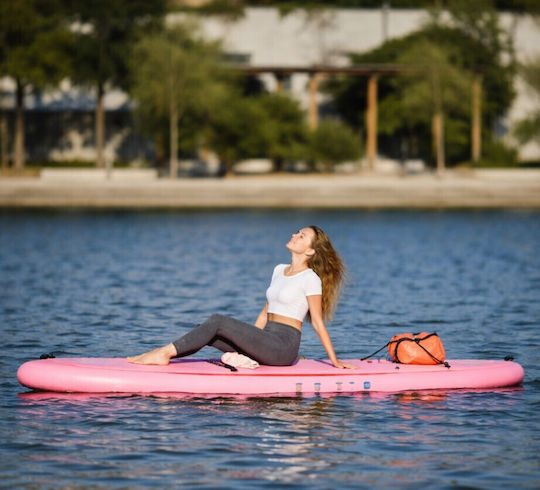 Homeone Inflatable SUP Board with Length 3.2m Pink