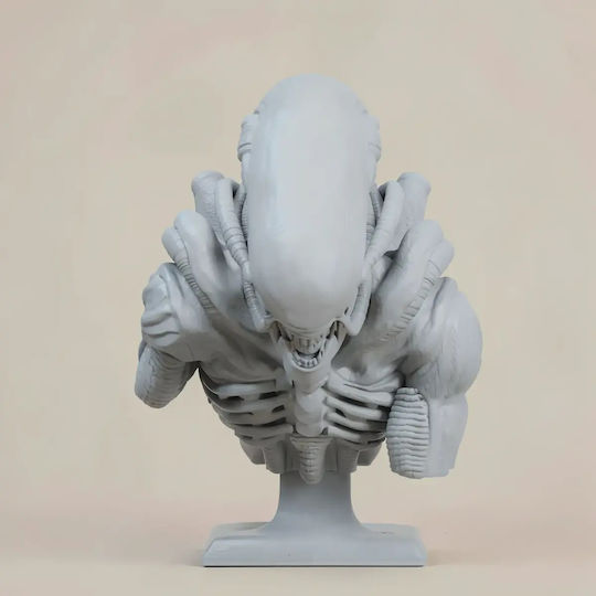 Άβαφη 3d Φιγούρα Alien Couple Bust Βάψιμο Diy Δώρο Χρώματα 20 Cm 1:8