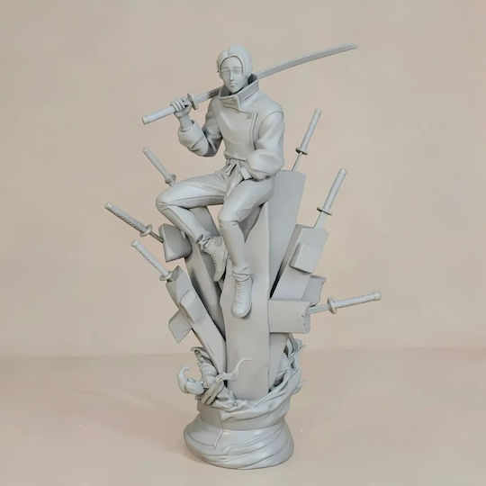 Небоядисана 3D Фигура Yuta Jujutsu Kaisen 210 мм Боядисване DIY Подарък Цветове 30 см 1:6