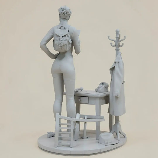 Unpainted 3d Figur Catwoman Detective 3d Bemalung Diy Geschenk Farben 30 Cm 1:6