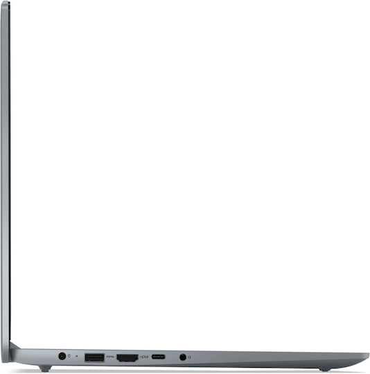 Lenovo Ideapad Slim 3 15IAN8 15.6" IPS FHD (N-Series-N100/8GB/128GB Flash Storage/W11 Home) Arctic Grey (GR Keyboard)