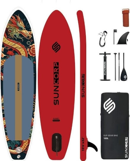 Homeone Inflatable SUP Board with Length 3.2m Red