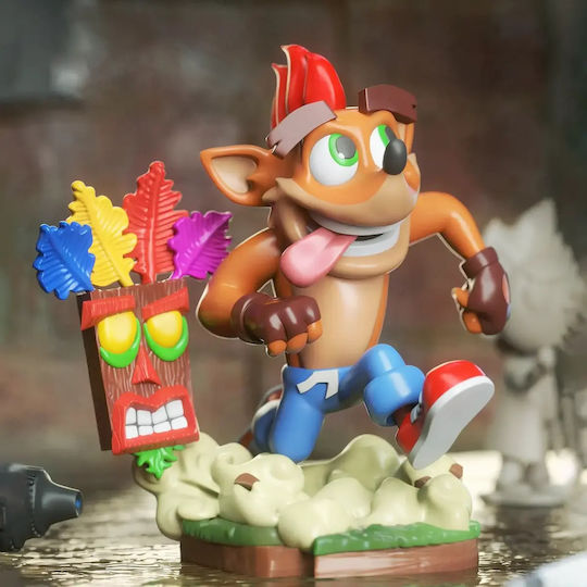Небоядисана 3D Фигура Chibi Collection Crash Bandicoot Боядисване DIY Подарък Цветове 20 см 1:8