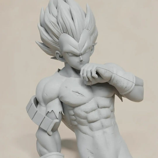 Небоядисана 3D Фигура Vegeta Ultra Ego Injury 3D Печат Модели Боядисване DIY Подарък Цветове 15,2 См 1:12