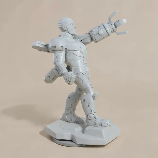 Άβαφη 3D Фигура Disney Infinity Style Collection Cyborg Боядисване DIY Подарък Цветове 30 см 1:6