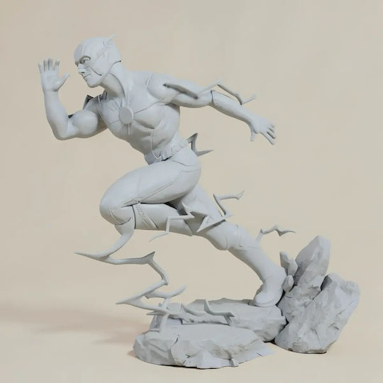 Unbemalte 3d Figur Flash Ezra Miller Laufende 3d Druck Figurine Bemalen Diy Geschenk Farben 20 Cm 1:8