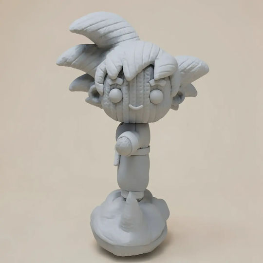 Άβαφη 3D Фигура Super Basic Плетен Гоку Боядисване DIY Подарък Цветове 15,2 см 1:12