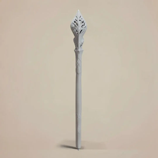 Unbemalte 3d Sammelbare Figur Cosplay Eula Puente Stick Diy Bemalung Geschenk Farben 20 Cm 1:8