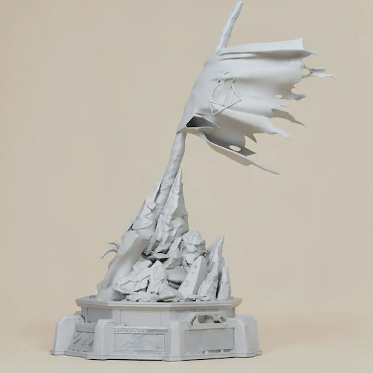 Άβαφη 3D Фигура Superman Tomb 3D Боядисване DIY Подарък Цветове 20 см 1:8