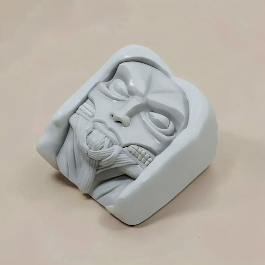 Unbemalte 3d Figur Attack on Titan Keycaps Collection Diy Bemalung Geschenk Farben 20 Cm 1:8