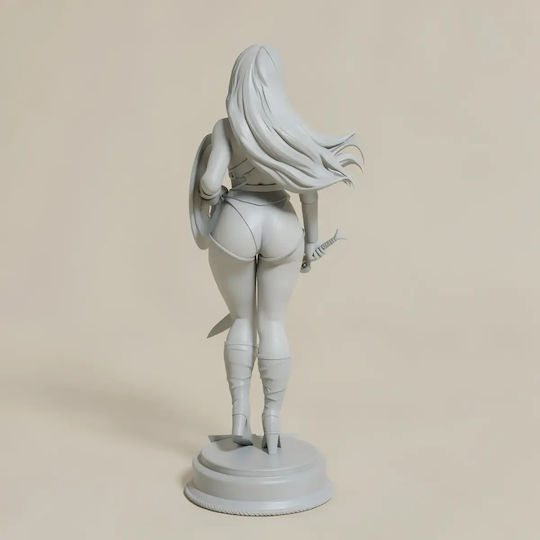 Unpainted 3D Figur Wonder Woman Classic Thicc 3D Painting Diy Geschenk Farben 15,2 cm 1:12