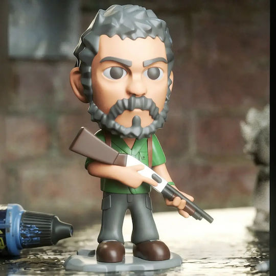 Unbemalte 3D Sammelbare Figur Chibi Collection Joel The Last of Us Chibi Bemalt Diy Geschenk Farben 20 Cm 1:8