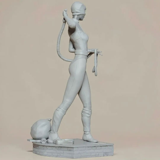 Unbemalte 3d Figur Catwoman Aus Batman 2022 Bemalung Diy Geschenk Farben 20 Cm 1:8