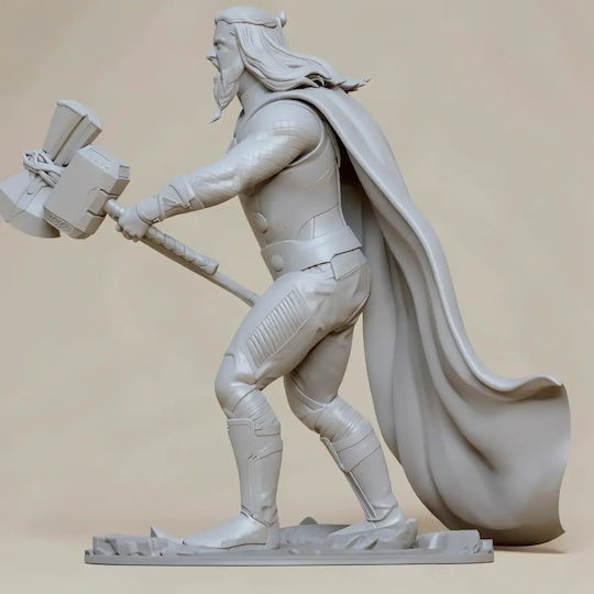 Unpainted 3D Figure Thor End Game V2 Painting DIY Gift Colors 15.2 Cm 1:12