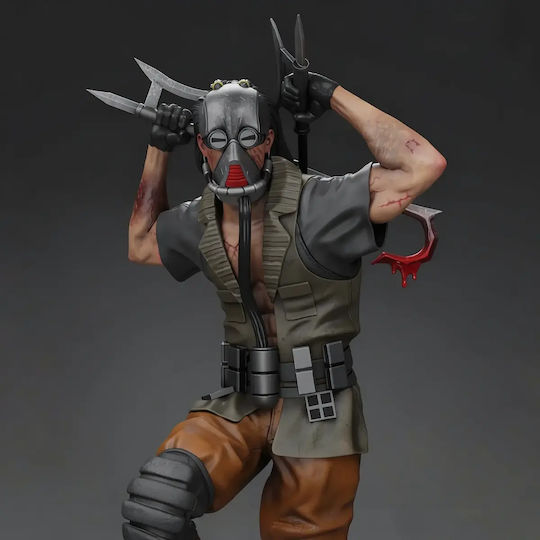Небоядисана 3D Фигура Kabal Mortal Kombat 3 Ultimate 3D Боядисване DIY Подарък Цветове 20 см 1:8