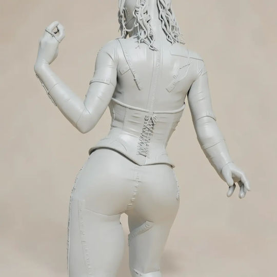 Unpainted 3D Sammelbare Figur Catwoman Michelle Cat 1 4 Bemalung Diy Geschenk Farben 20 Cm 1:8