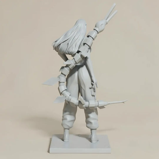 Небоядисана 3D Фигура Yuki Tsukumo Jujutsu Kaisen Digital Sculpture Боядисване DIY Подарък Цветове 15,2 См 1:12