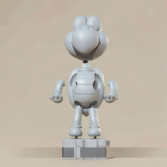 Sammlbare Figuren Koopa Troopa 3D Figur mit Farbigen 3D-Basis 20 cm 1:8 Diy Geschenk