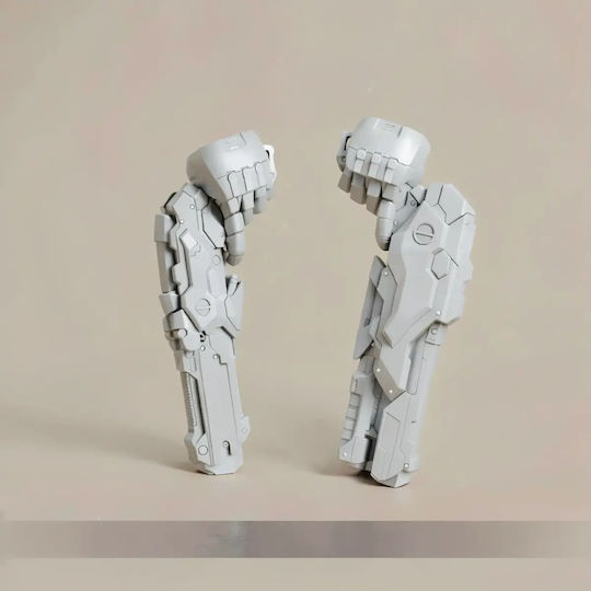 Unpainted 3D Figure Armorized Deadpool 3D Printing Figurine Painting DIY Gift Colors 15.2 Cm 1:12