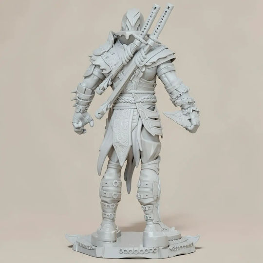 Άβαφη 3D Фигура Scorpion От Mortal Kombat Миниатюра Боядисване DIY Подарък Цветове 15,2 См 1:12