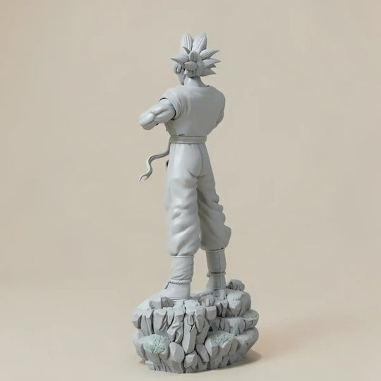 Небоядисана 3D Фигура Goku Classic V2 3D Модел за Печат Dragonball 3D Модел Боядисване DIY Подарък Цветове 20 см 1:8