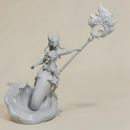 Άβαφη 3d Φιγούρα Nami From League Legends Βάψιμο Diy Δώρο Χρώματα 20 Cm 1:8