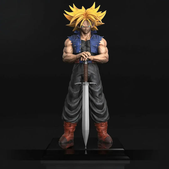 iLovePrints Sammelbare Figuren Future Trunks Stand Schwert 3d Basis Diy Geschenk Farben 30 Cm 1:6