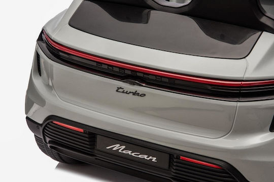 Porsche Macan Turbo 4x4 Doppelsitzer mit Fernbedienung Lizensiert 12 Volt Graue Für 1+ Jahre