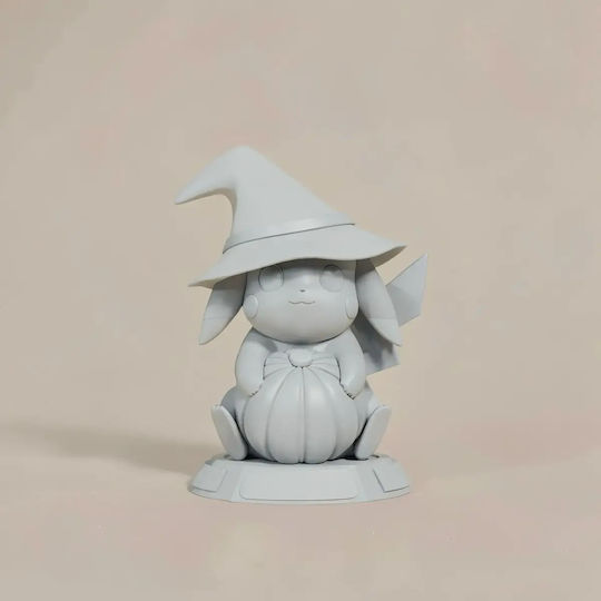 Άβαφη 3D Фигура Pikachu Halloween Files Боядисване DIY Подарък Цветове 30 см 1:6