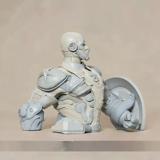 Unpainted 3D Figure Captain America Thor Painting DIY Gift Colors 30 Cm 1:6