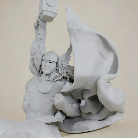 Unpainted 3D Figure Thor Comics 507mm Painting DIY Gift Colors 20 Cm 1:8
