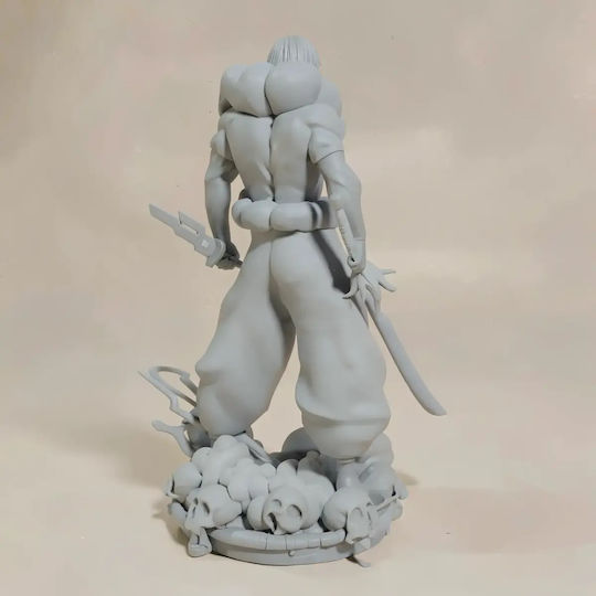 Небоядисана 3D Фигура Toji Skull Jujutsu Kaisen Files Боядисване DIY Подарък Цветове 15,2 См 1:12