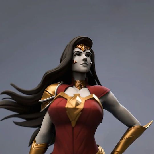 iLovePrints Sammelbare Figuren Wonder Woman Princess Themyscira 3d Bemalung Diy Geschenk Farben 20 Cm 1:8
