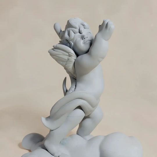 Άβαφη 3d Φιγούρα Cupid Wine Holder 3d Model Sculpture Βάψιμο Diy Δώρο Χρώματα 30 Cm 1:6