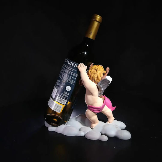 Άβαφη 3d Φιγούρα Cupid Wine Holder 3d Model Sculpture Βάψιμο Diy Δώρο Χρώματα 30 Cm 1:6