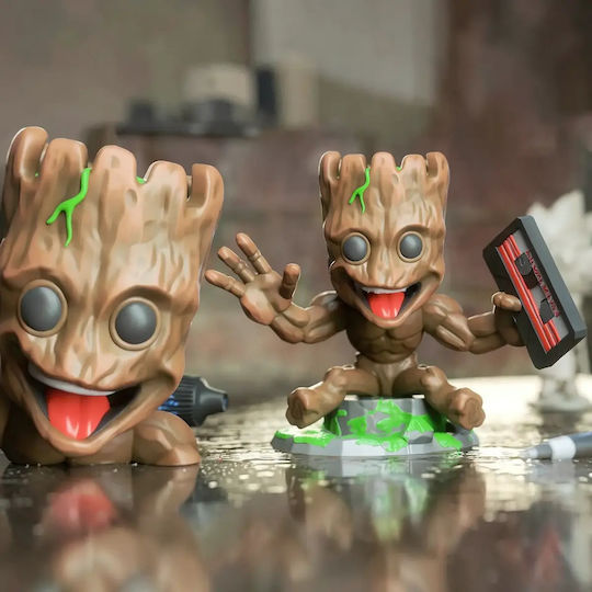 Небоядисана 3D Фигура Chibi Колекция Baby Groot Chibi Боядисване DIY Подарък Цветове 30 См 1:6