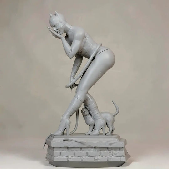 Unbemalte 3d Figur Catwoman V9 Aus Dc Bemalbar Diy Geschenk Farben 15,2 Cm 1:12