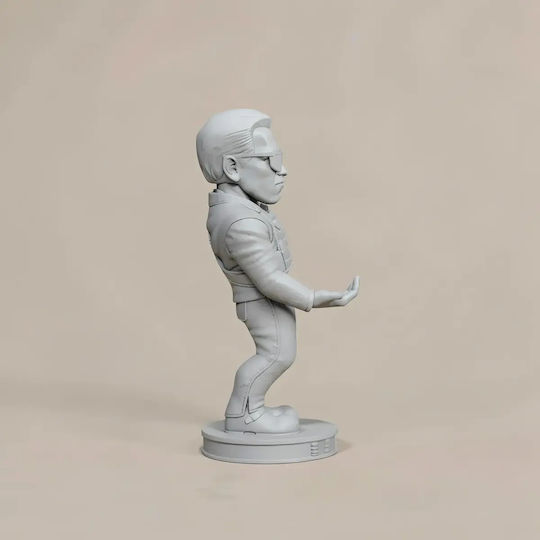 Άβαφη 3d Sammelbare Figur Terminator Arnord Joystick Holder 3d Basis Diy Geschenk Farben 30 Cm 1:6