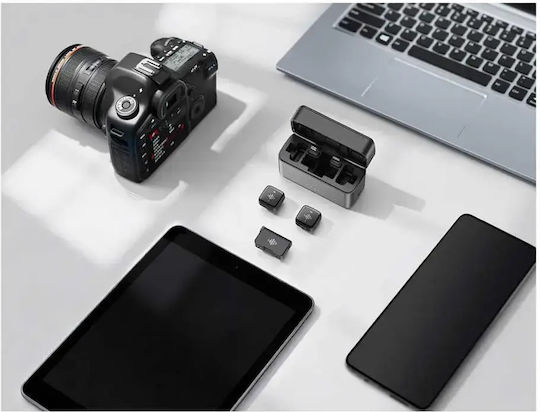 Luucco AirMic Kit Комплект Безжичен Микрофон Пепелник, Clip On за Мобилен