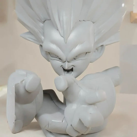 Небоядисана 3D Фигура Vegeta Ssj3 Daima Kameha Боядисване DIY Подарък Цветове 15,2 См 1:12