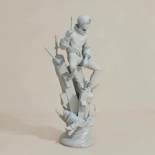 Небоядисана 3D Фигура Yuta Jujutsu Kaisen 210мм Боядисване DIY Подарък Цветове 20 См 1:8