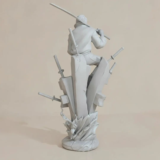 Небоядисана 3D Фигура Yuta Jujutsu Kaisen 210мм Боядисване DIY Подарък Цветове 20 См 1:8