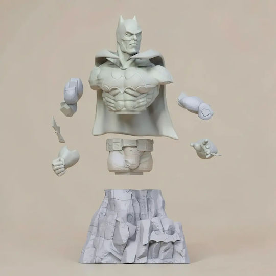 Unbemalte 3d Figur Batman Joystick Halter 3d Bemalung Diy Geschenk Farben 30 Cm 1:6