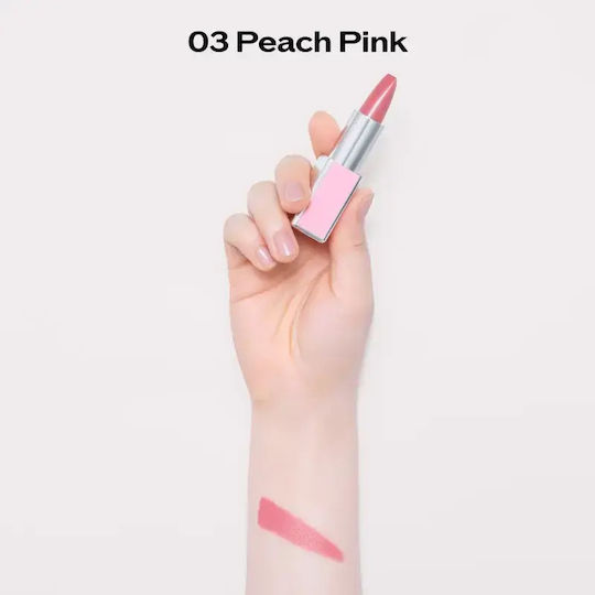 Shiseido Technosatin Velvet Lipstick Pink Shade 01 Perfect Pink Capacity G 3.3