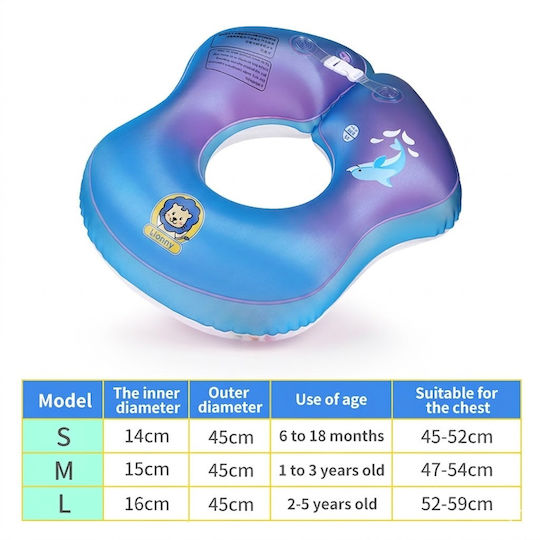 bebeLOGIC BebeLOGIC Kinder Schwimmtrainer Lila