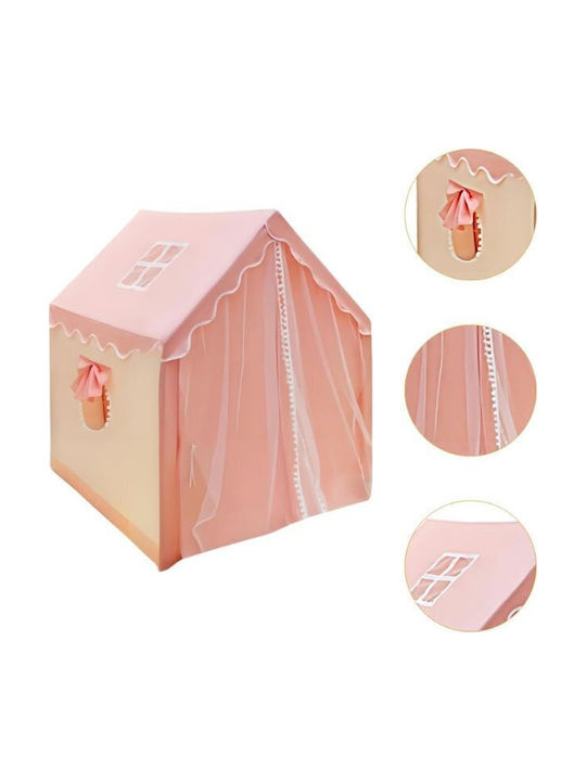 ikonka Children's Play Tent Little House Orange