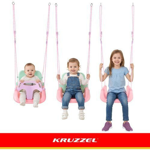 Kruzzel Kruzzel Aufhängen Kinder Schaukel Für 6+ Monate Grüne